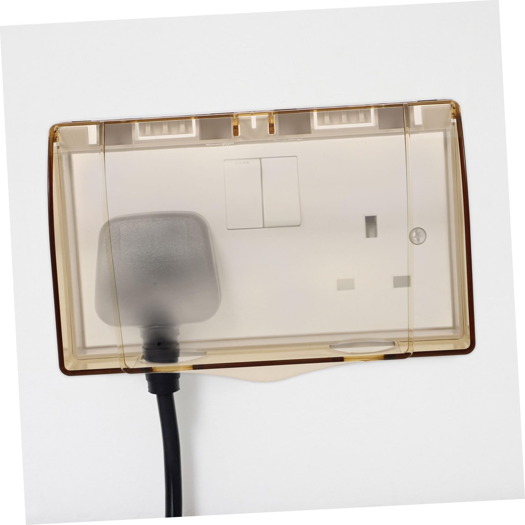 NUOBESTY 5 Pezzi Copriprese Elettriche per Muro Copertura per Prese e Umidi Facile Installazione e Design Compatto Adatta per Case Uffici e Hotel