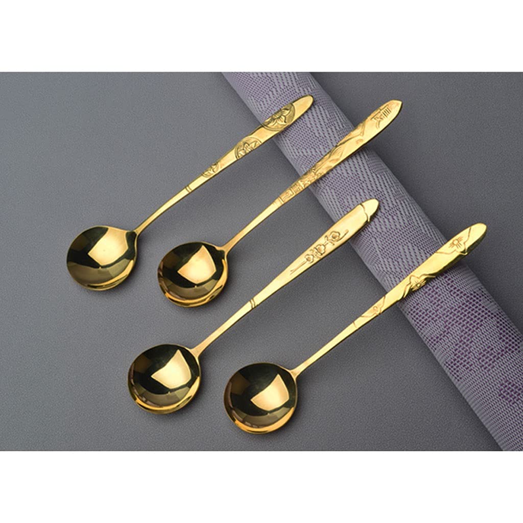 Cuillere a Cafe Cuillère d'agitation cuillère cuillère cuillère cuillère cuillère de cuillère à la cuillère à la cuillère adaptée à la Maison Bureau extérieur Louche Cuisine(D)