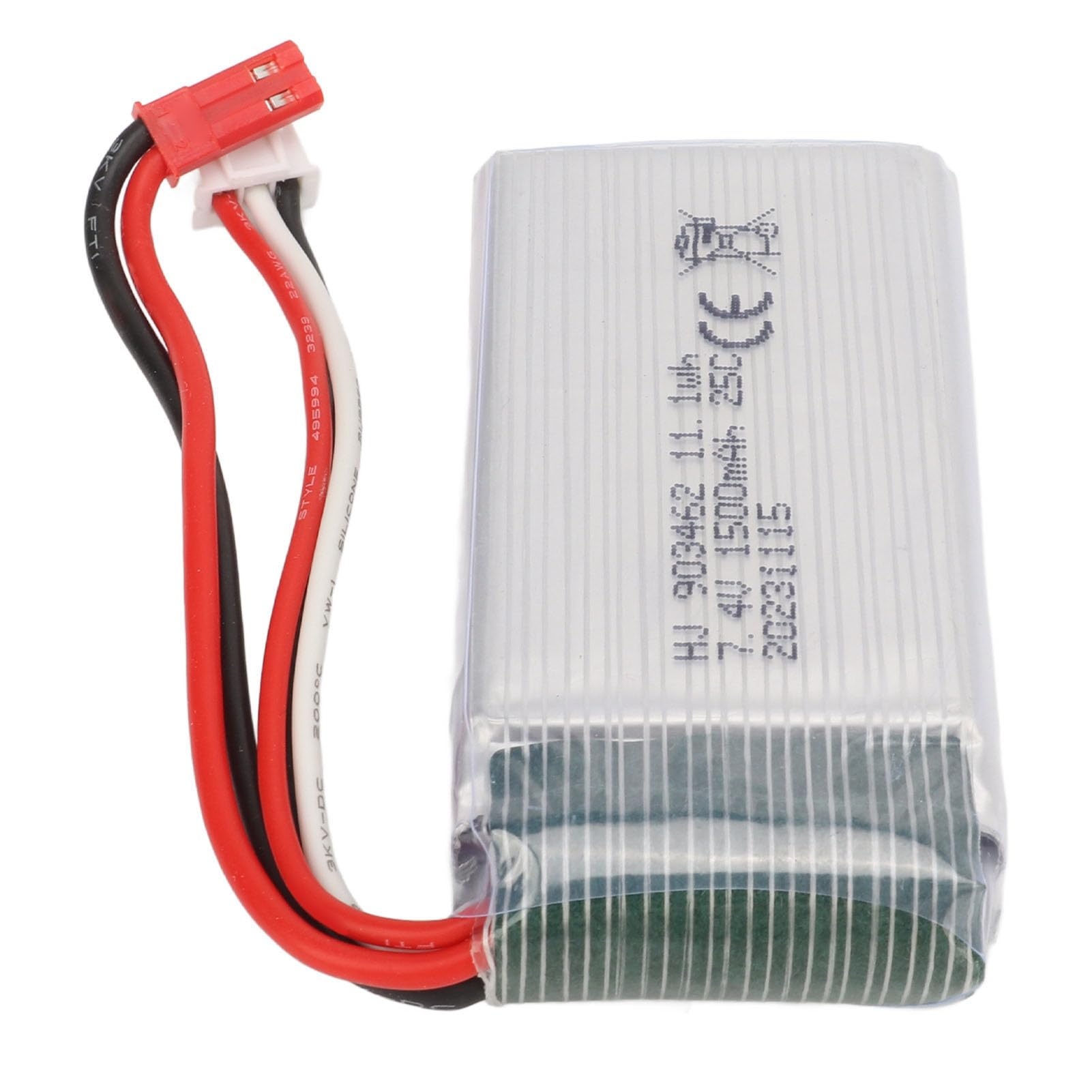 EMUKOEP Batterie au Lithium Polyvalente 7,4 V 1500 MAh pour Voiture RC pour FT009 et L969 – Construction Haut de Gamme