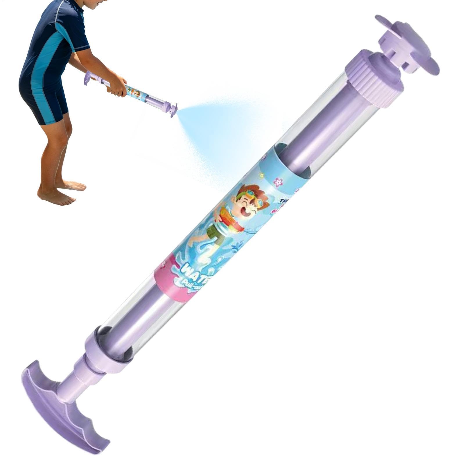 Pistola Ad Acqua Per Bambini Alta Pressione Giochi Interattivi | Spargitori D'Acqua A Effetto Fuochi D'Artificio Per Esterni Spiaggia Giardino E Feste Viaggi Vacanze