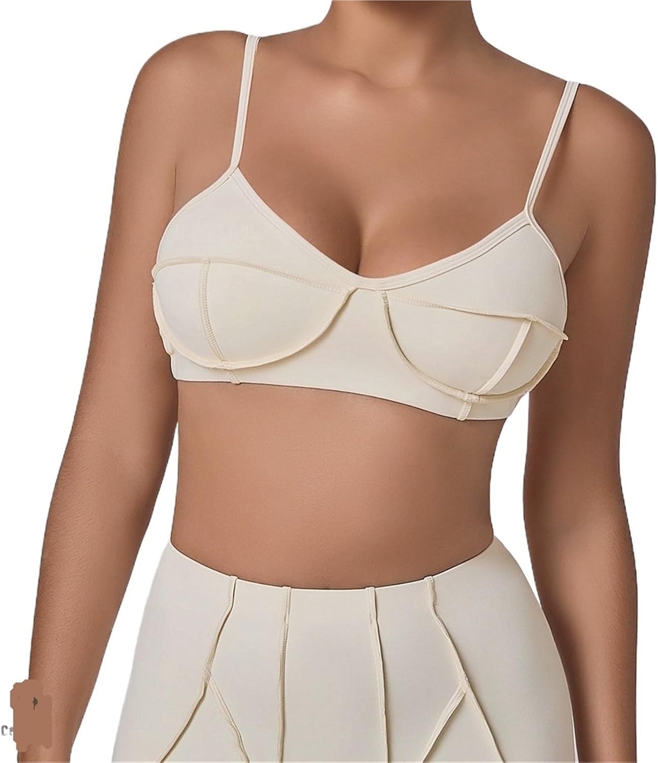 Top Palestra Donna Reggiseni Sportivi da Donna Cinghie Imbottite ad Alto Impatto Yoga Allenamento a Prova di Squat Palestra Esercizio Fitness Top Abbigliamento Sportivo