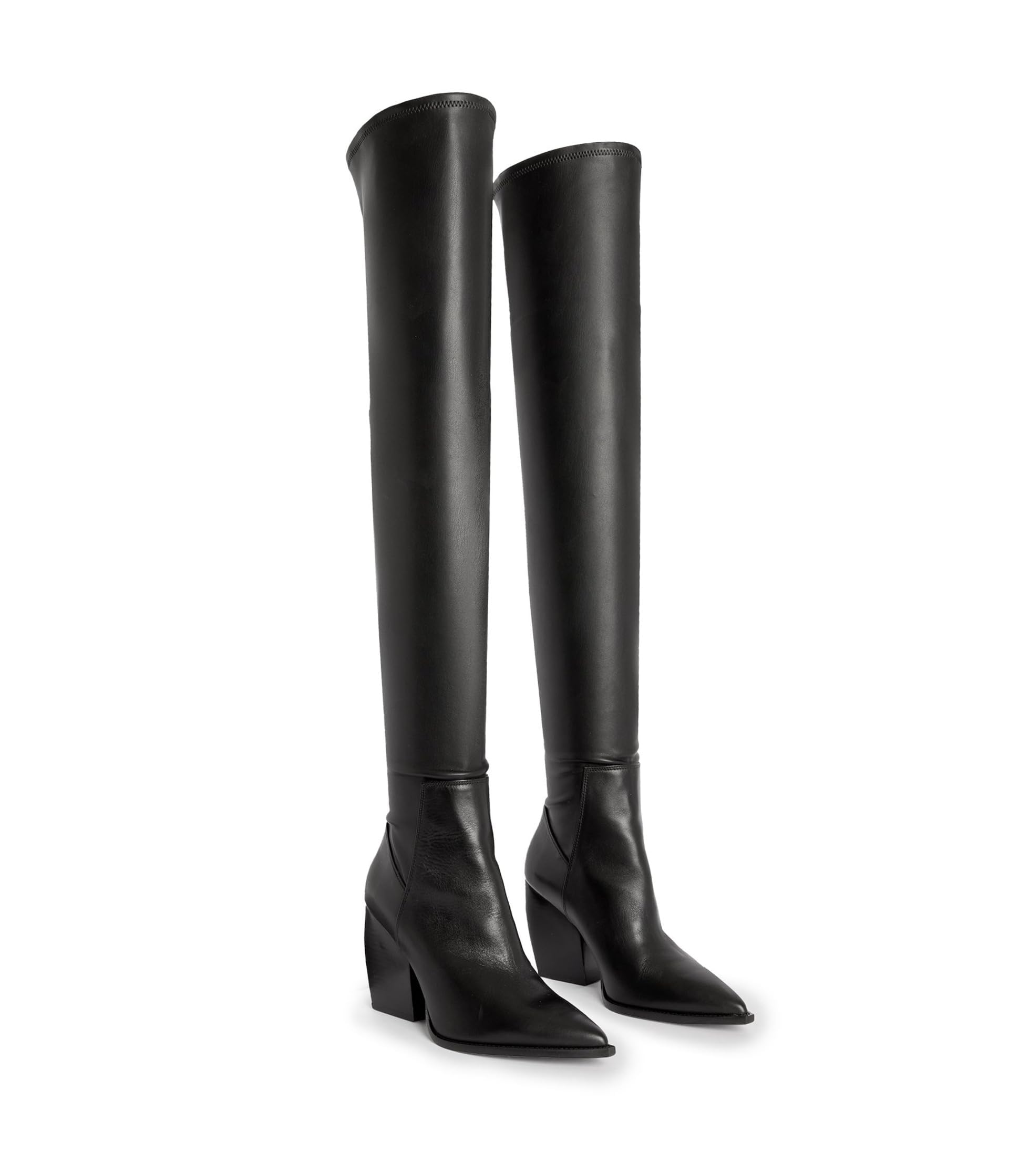 AllSaints Womens Lara Stretchy Over The Knee Boots