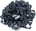 Comforty – 200 STK Li Ionen Batteriehalter Stehen, 18650 Batteriehalter