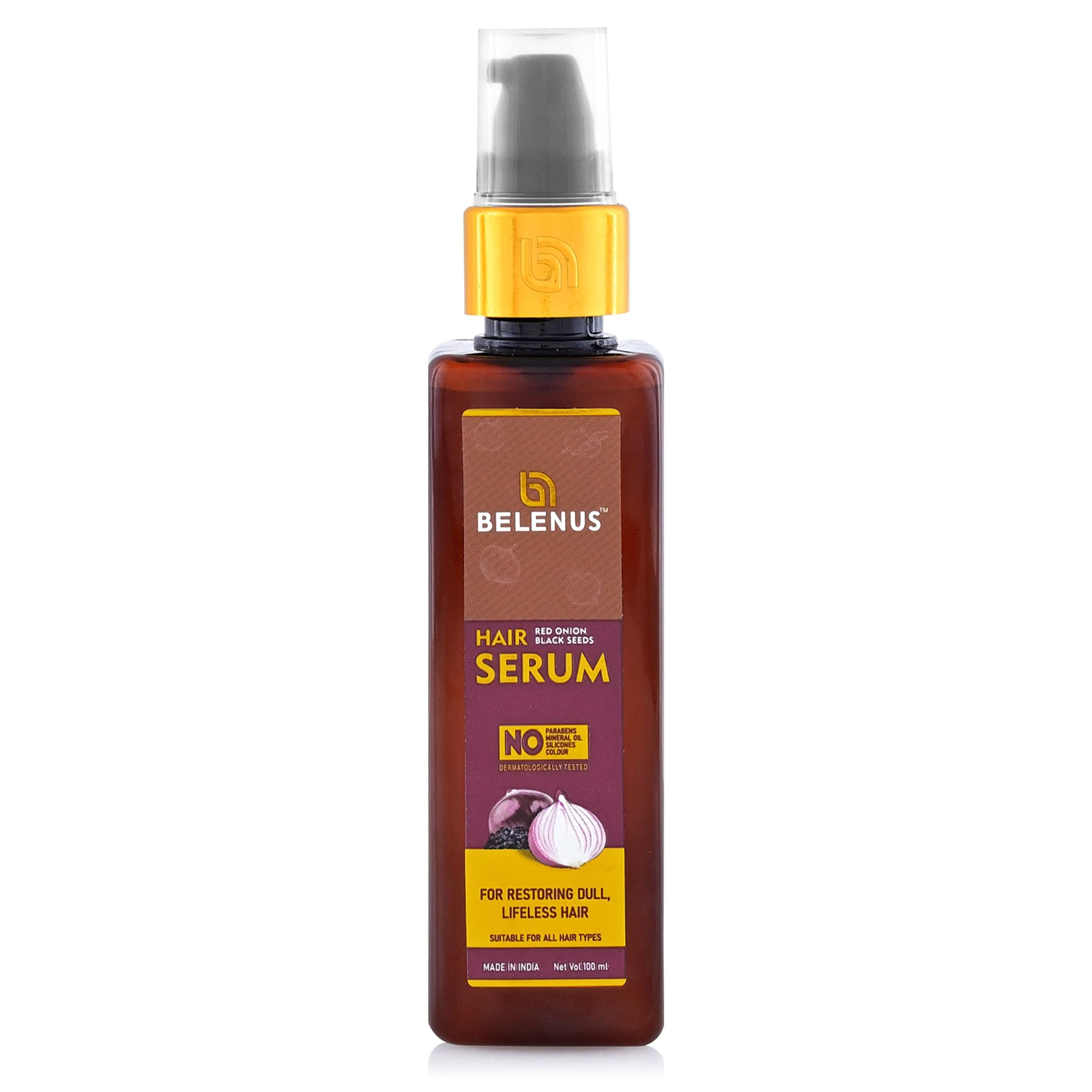 Onion Hair Serum for Hair Growth 100ml | Lightweight Anti Hair Fall Serum for Men & Women | Nourishes Scalp, Strengthens Hair, Reduces Breakage, Adds Shine & Smoothness | Non-Sticky Daily Use Serum-image-26
