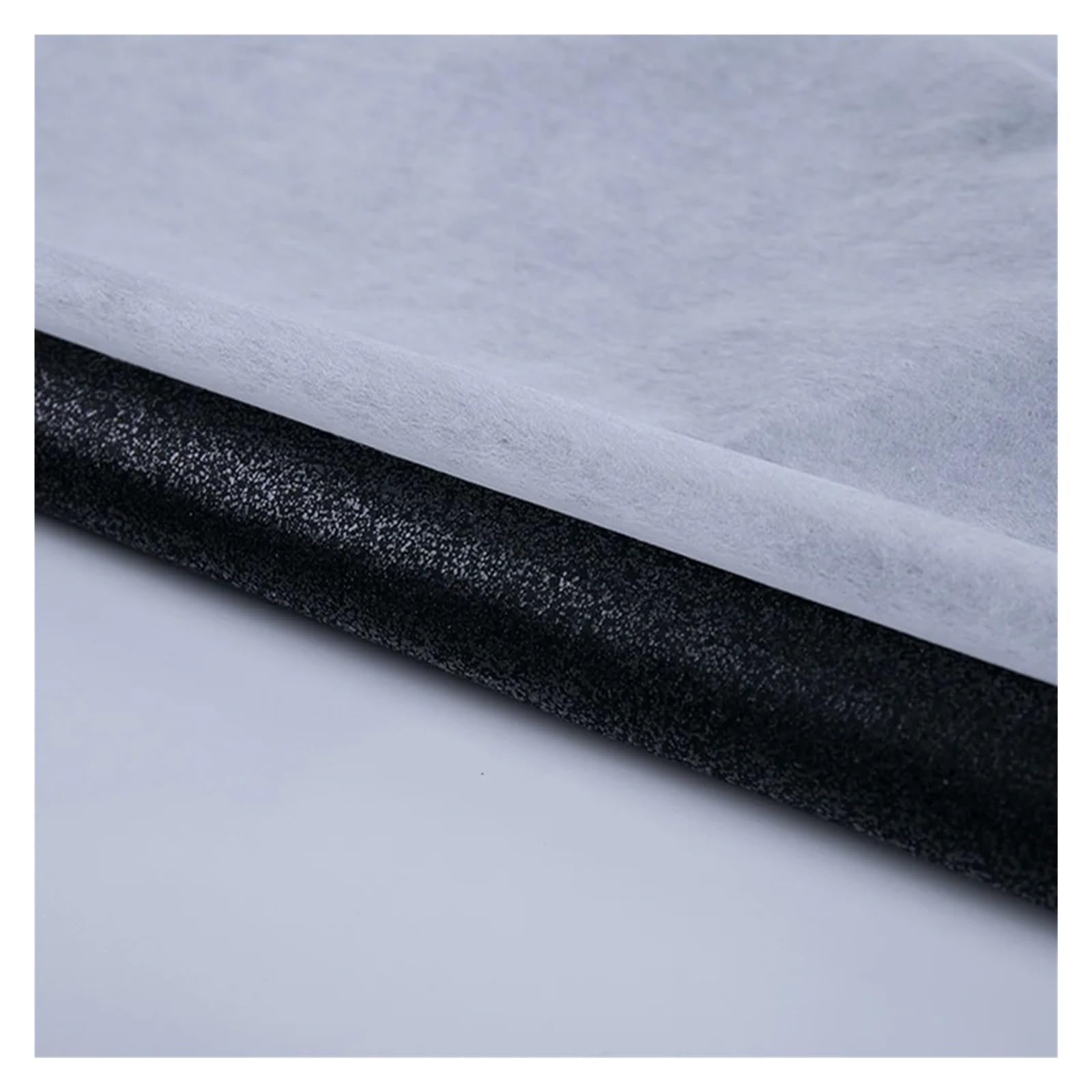Entretela termoadhesiva no Tejida de 10 Yardas for Coser Prendas, Accesorios, Forro Adhesivo de un Solo Lado, Ligera, termoadhesiva, Bricolaje(Color-1)