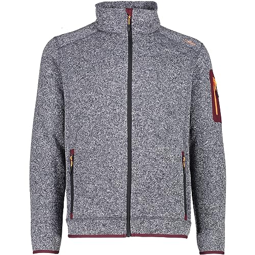 CMP - Herrenjacke, Anthrazit-Burgund, 60
