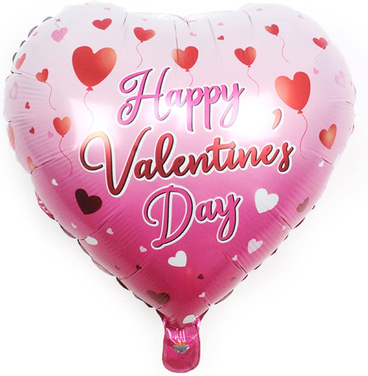 BinaryABC Happy Valentines Day Balloons,Love Heart Foil Balloons,Valentines Day Romantic Photo Props Decorations,10Pcs - Image 5