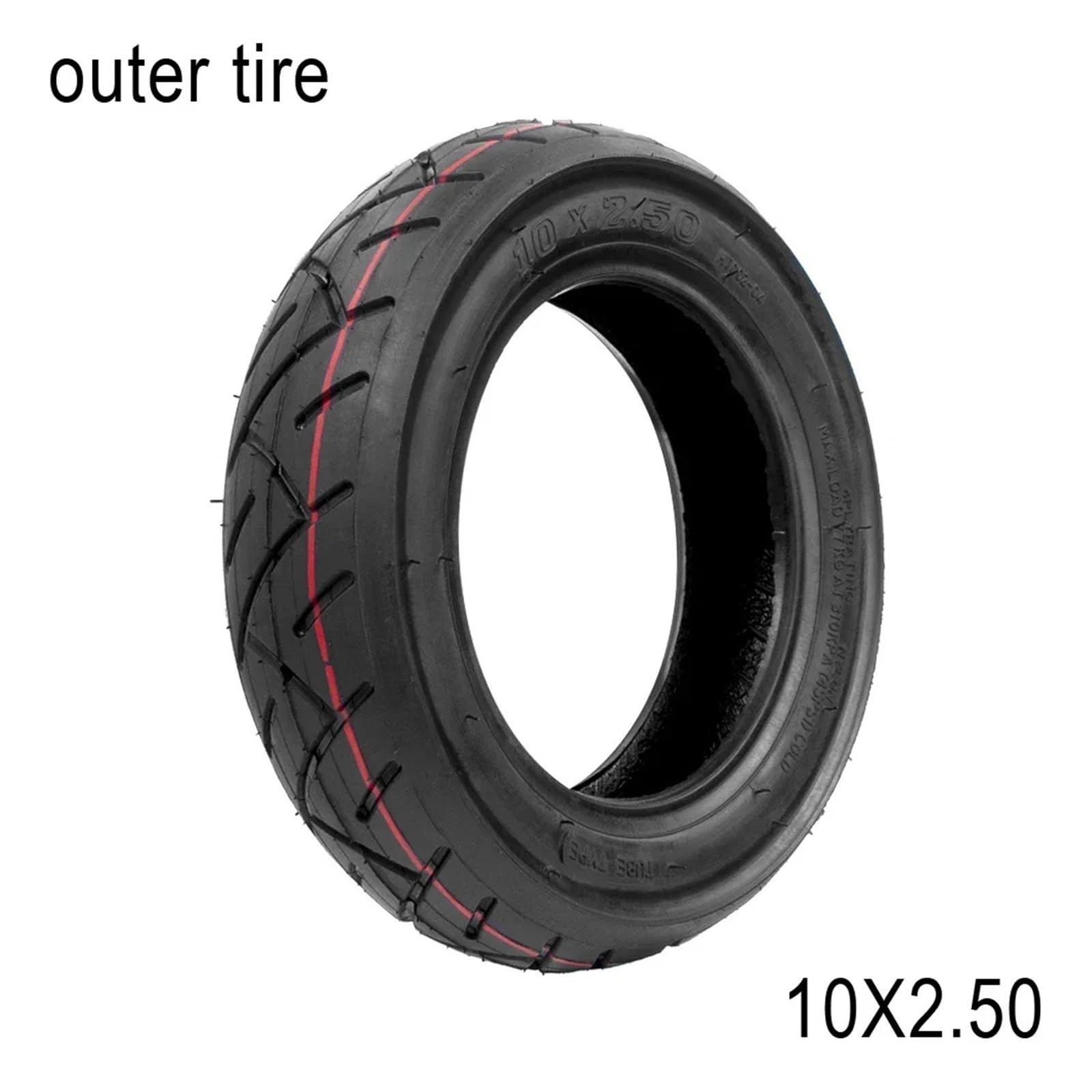 10-calowa opona terenowa 80/65-6 10X3 do Speedual Grace 10 Zero 10X M4 Pro do skutera elektrycznego, dętka 10x2,50(1set G)