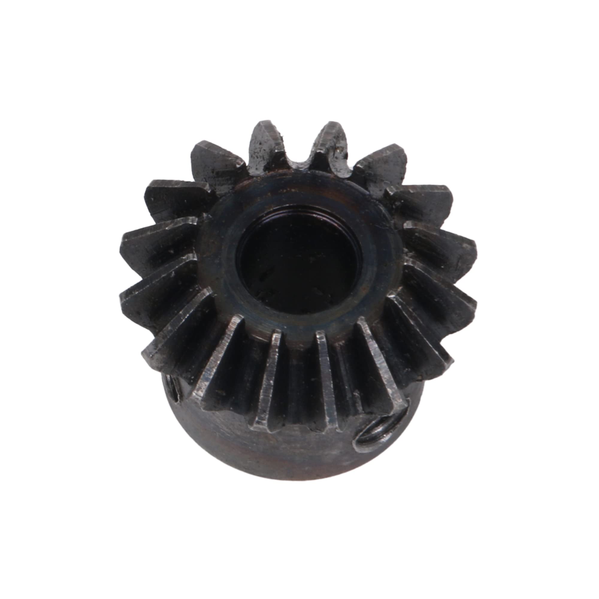 26 mm diametro 18 mm altezza argento nero 45# acciaio modulo 1.5 16 denti ingranaggi conici, confezione da 2, argento/nero