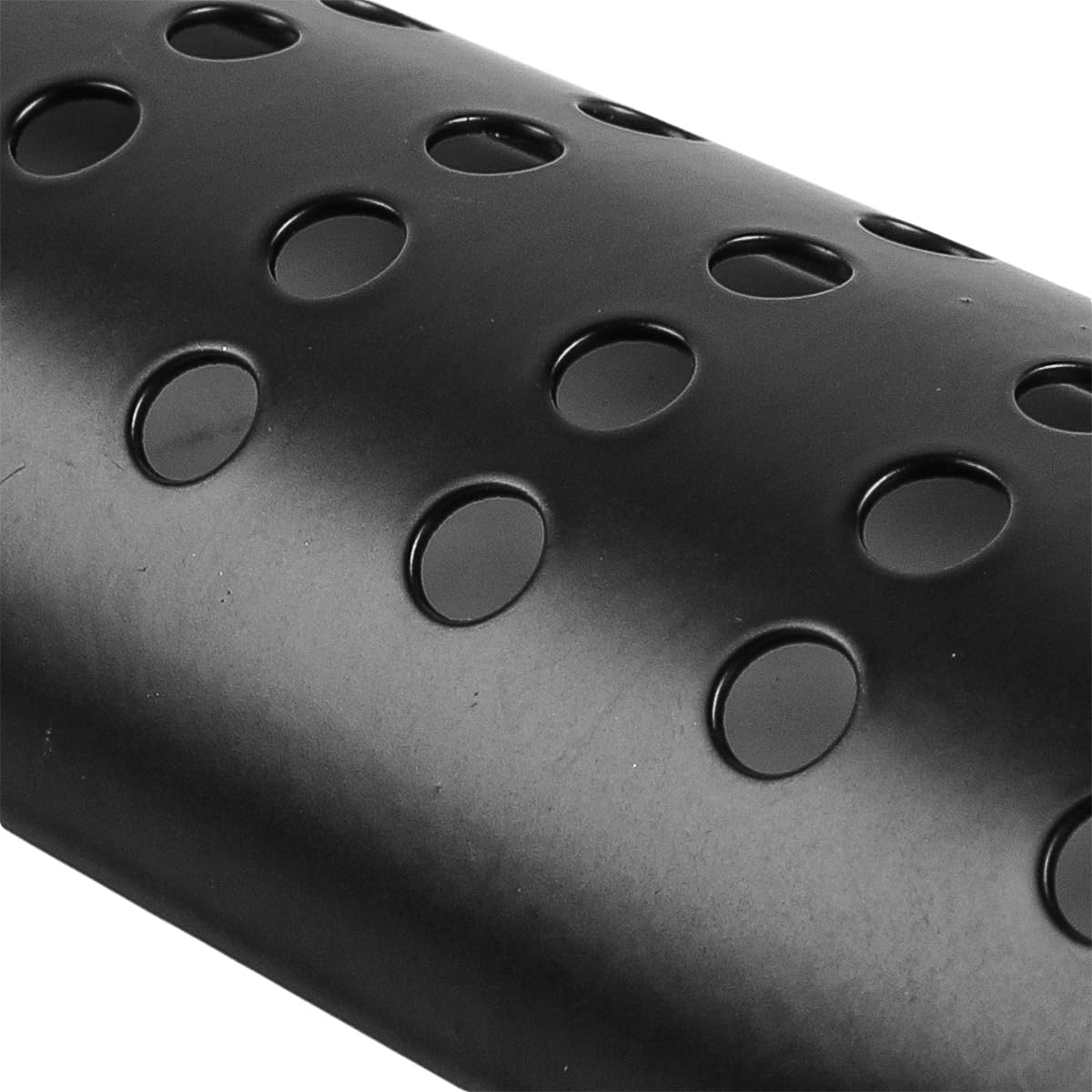 Scudo Termico Universale in Metallo per Scarico, Scudo Termico per Tubo di Scarico per Auto e Moto, Protezione Termica per Tallone, Scudo Termico Dritto, Nero