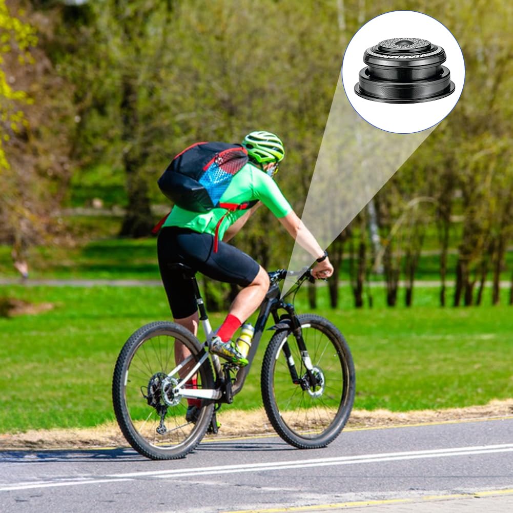 Jeu De Direction Pour Vélo – 44-56 Mm – En Alliage D'aluminium – Remplacement Universel Pour Tube De Direction 28,6 Mm