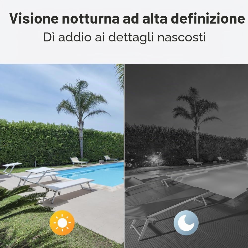 Reolink P324 Cámara de Seguridad Poe HD 2K+ 5MP con Audio Bidireccional Certificación IP67 Blanca