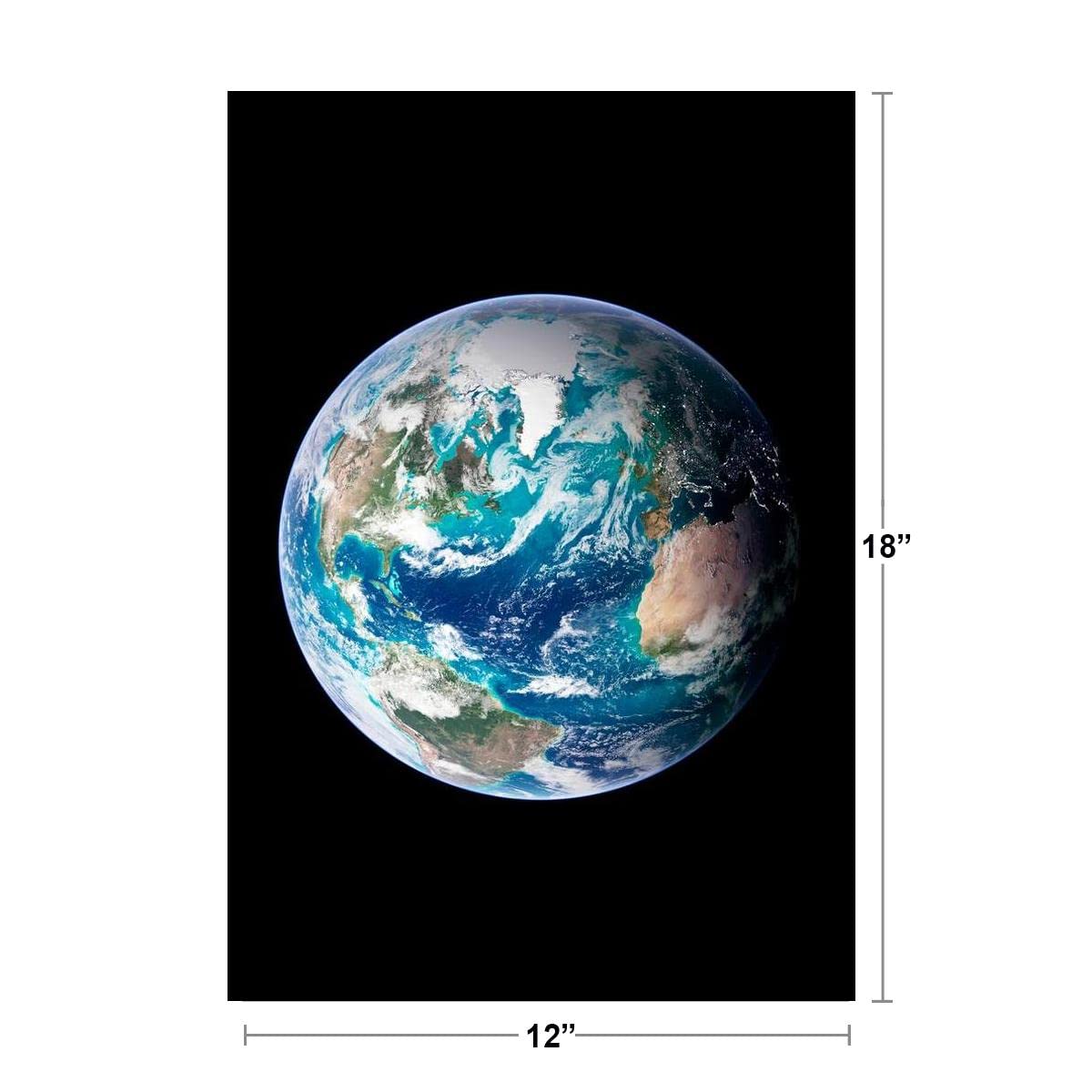 Amazon.com: Satellite View of Earth From Outer Space Poster Photo