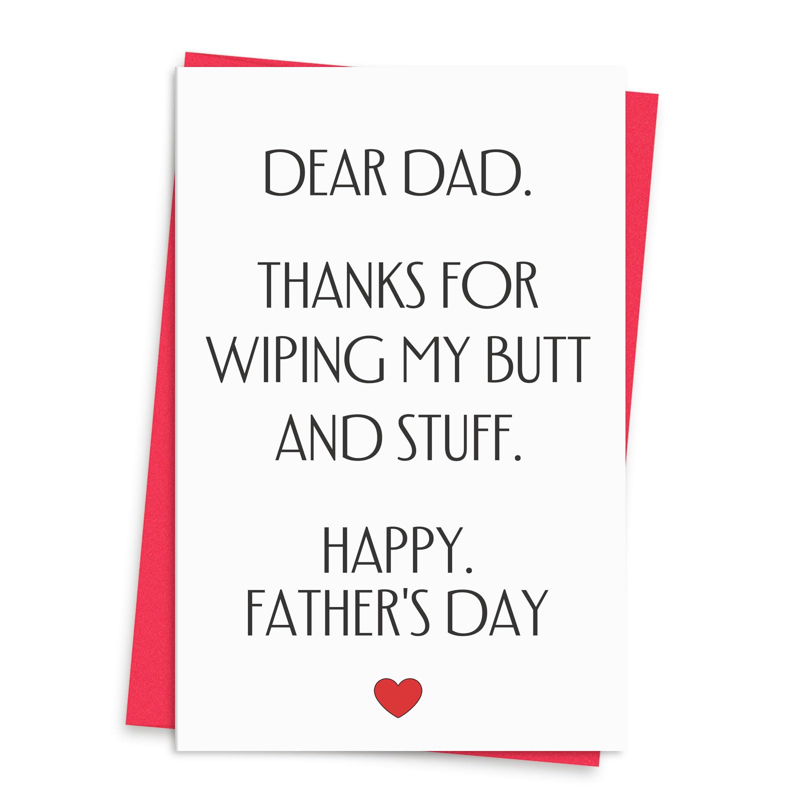 xiangqiankan Funny Fathers Day Card & Gifts from Son Daughter | Happy Fathers Day Card & Gifts from Kids | Dad Gift for Father's Day | Father's Day