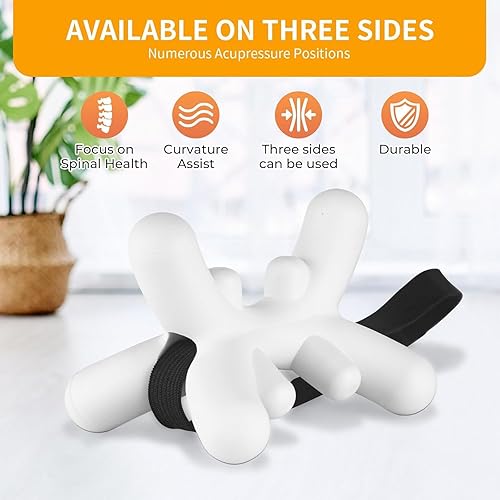 Miniatura 5 de Herramienta de liberación occipital, masajeador de punto de activación de cuello y hombro para aliviar el dolor de cabeza, dispositivo de punto de