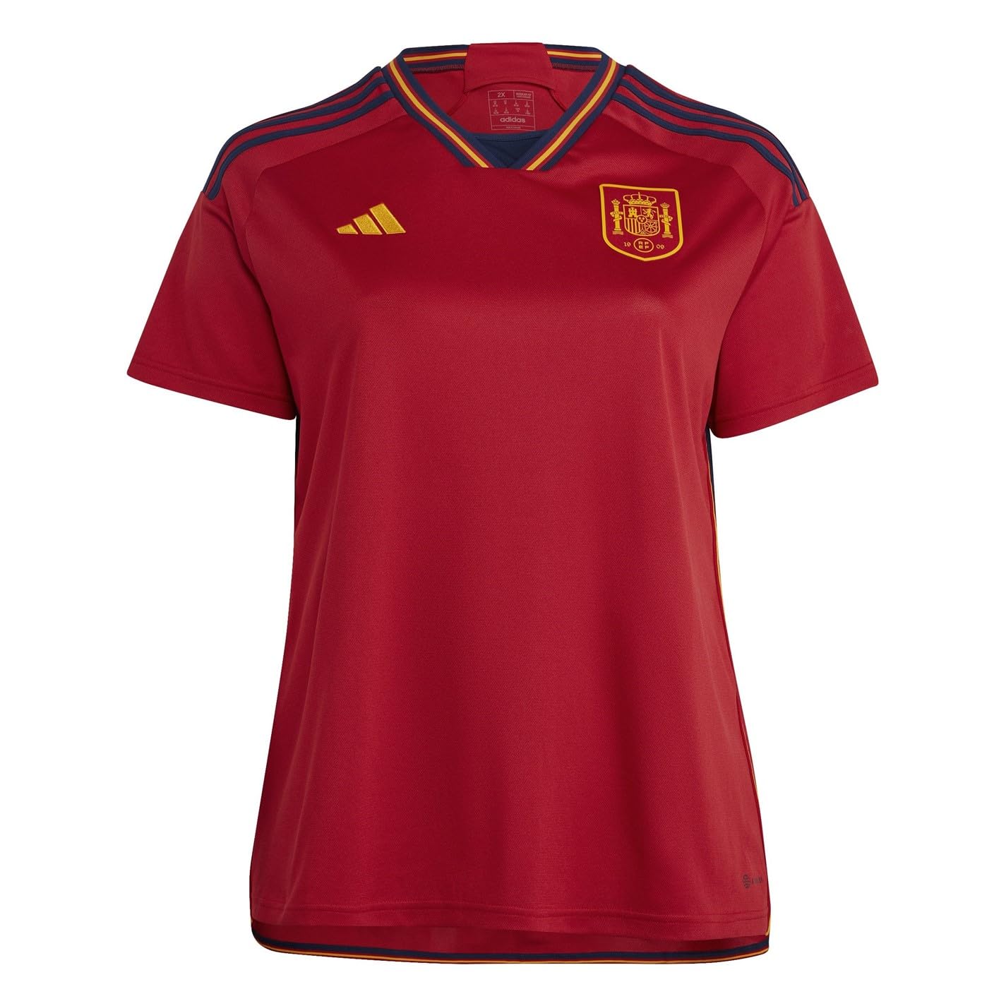 Spain  Women's   Home Shirt 2022, Football by adidas in Size 20, Sports Direct