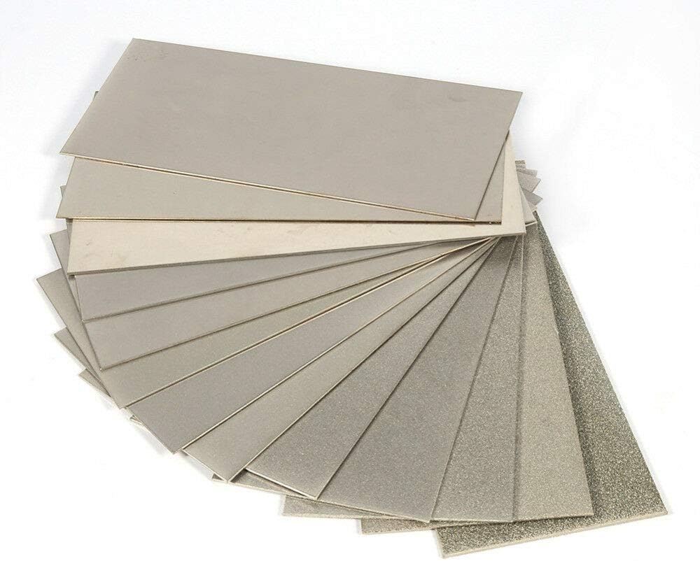 3000 Grit Diamond Sharpening Stones, Rectangle Diamond Thin Grinding Polishing - Whetstones Tool