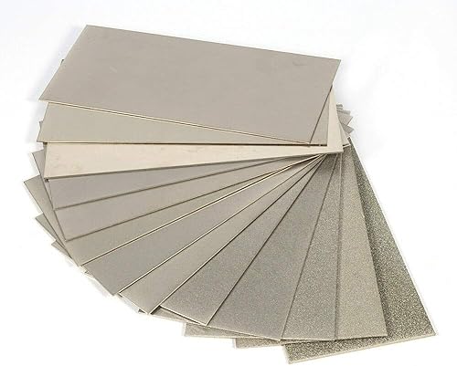 Miniatura 8 de 320 Grit 6.7 * 3.0 in diamante afilar piedra afilador de cuchillos kit hogar y jardín herramienta sacapuntas de grano extra fino