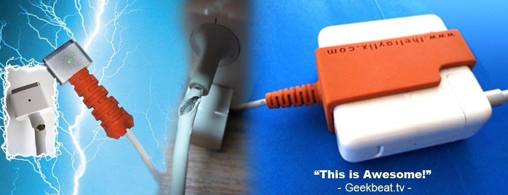 The Fray Fix Combo Pack (For 85 watt magsafe power cord)(ORANGE)