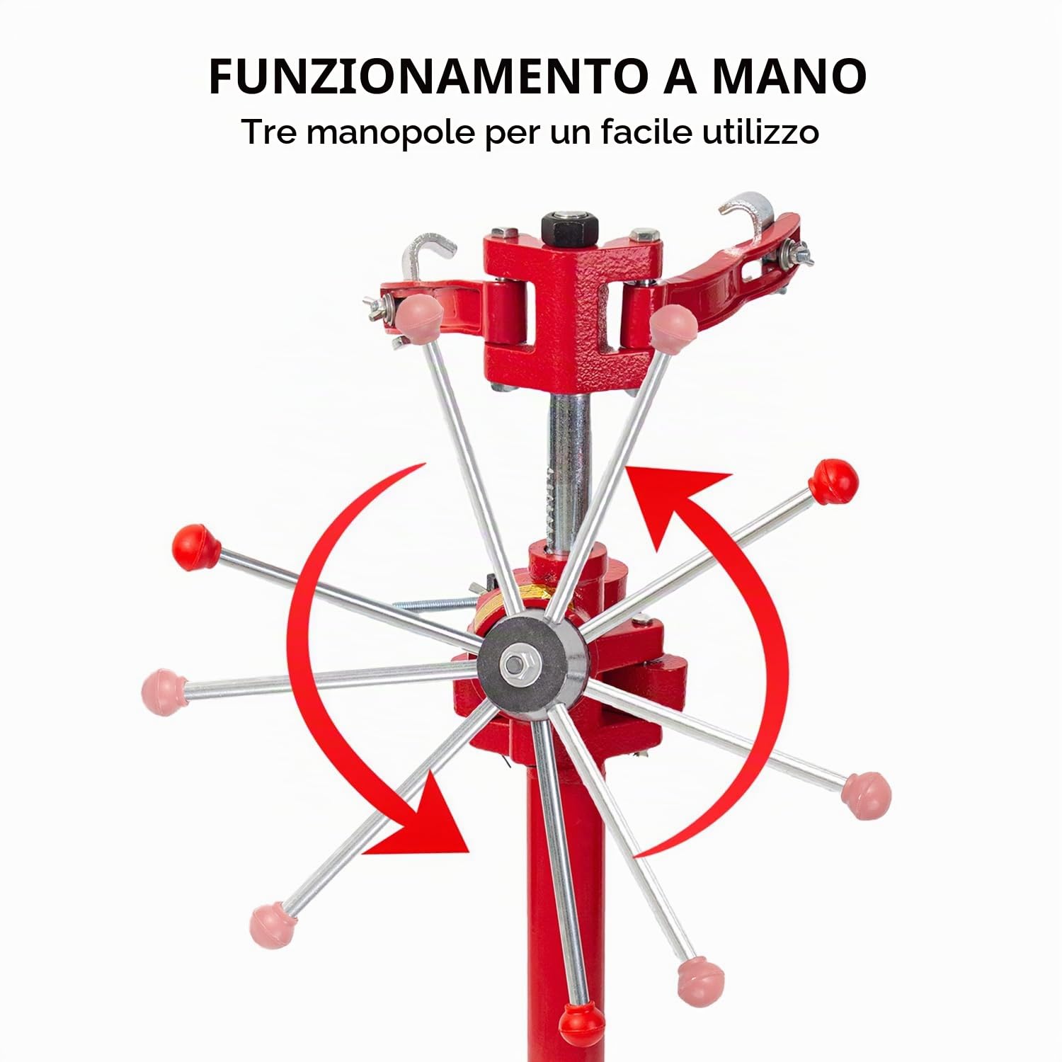 KATSU Compressore per Molle, capacità 2200 libbre, Strumento di Sospensione Manuale per Compressore per Molle Elicoidali per Riparazione di Autoveicoli e Rimozione di Molle per Ammortizzatori