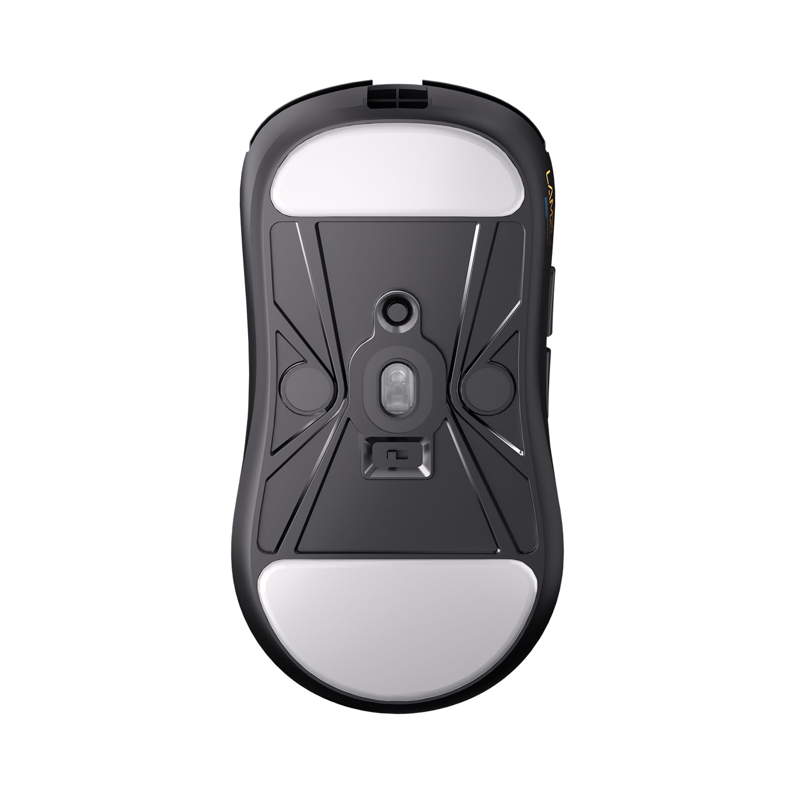 Lamzu Inca - Ratón para Juegos, tasa de sondeo 8K, interruptores ópticos, codificador a Prueba de Polvo (Negro)