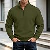 Sudadera deportiva con medio cierre y cuello alto para hombre 3