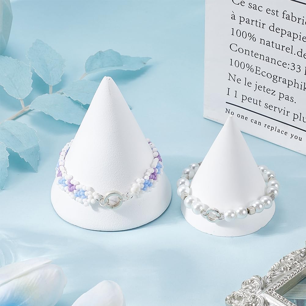 SUNNYCLUE 1 Box 2Pcs Spring Gate Ring Round Spring Clasp 925 Sterling Silver Bracelet Necklace Shortener Small Clamp Clasps Carabiner Snap Clip O Rings for Jewelry Making DIY Crafts Gifts Supplies - Image 4