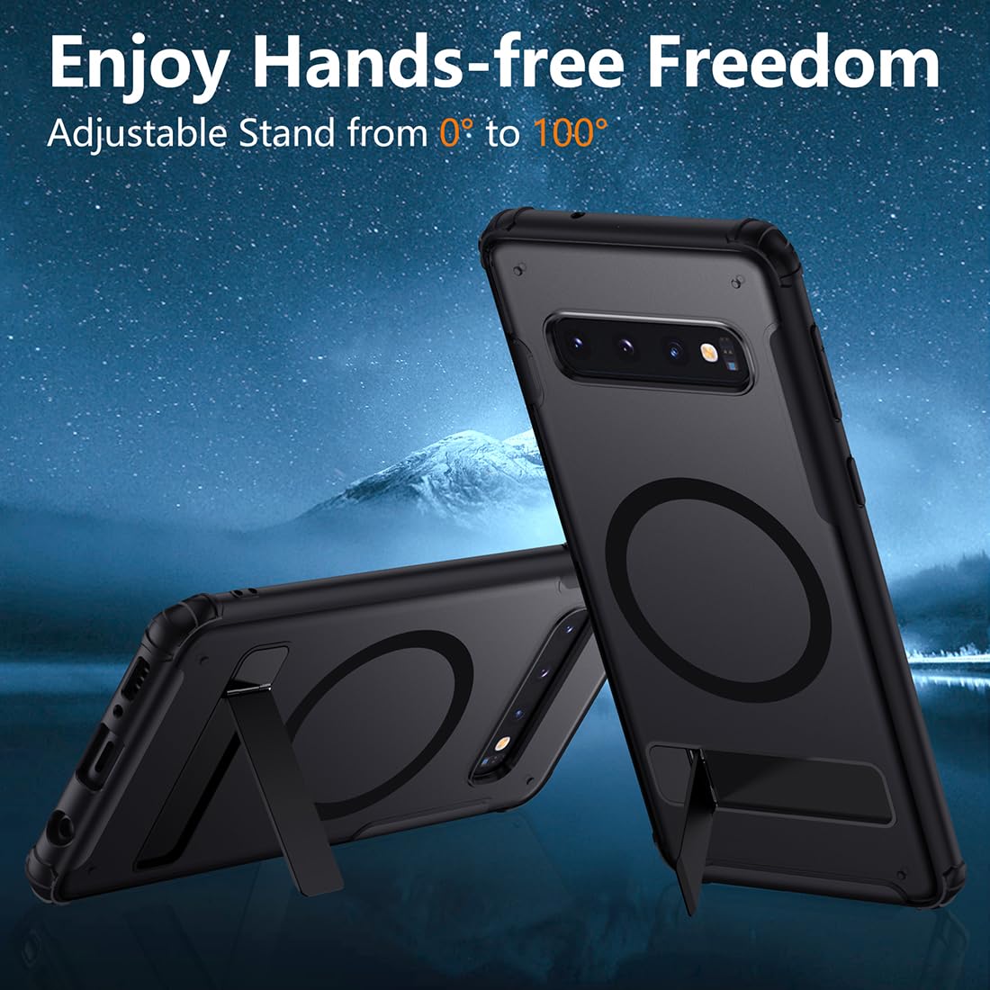 Amazon.com: TIANNIUKE Magnetic Case for Samsung Galaxy S10