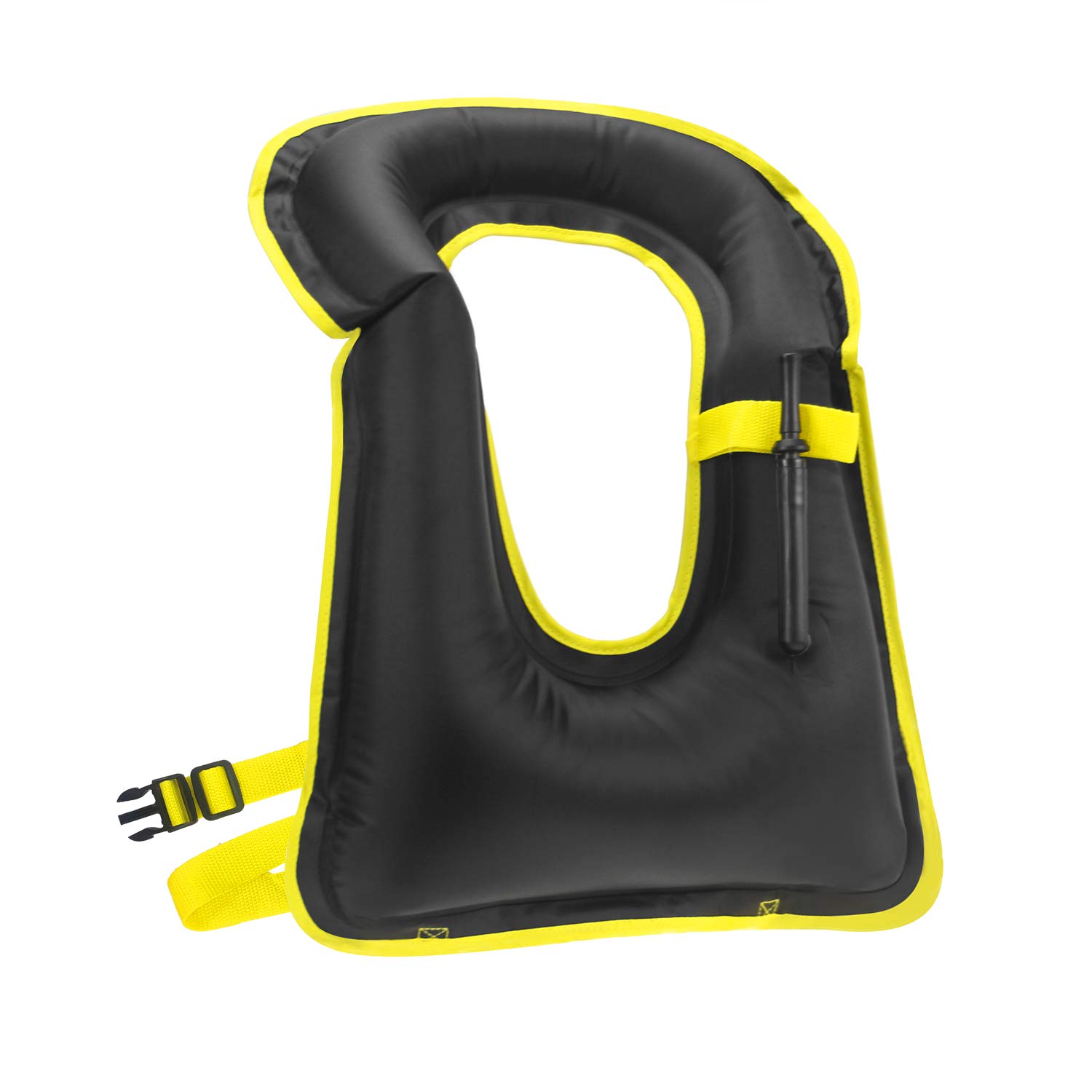 Faxpot Men/Women Snorkel Vest Adult Inflatable Snorkeling Jacket for Diving Swimming Safety…