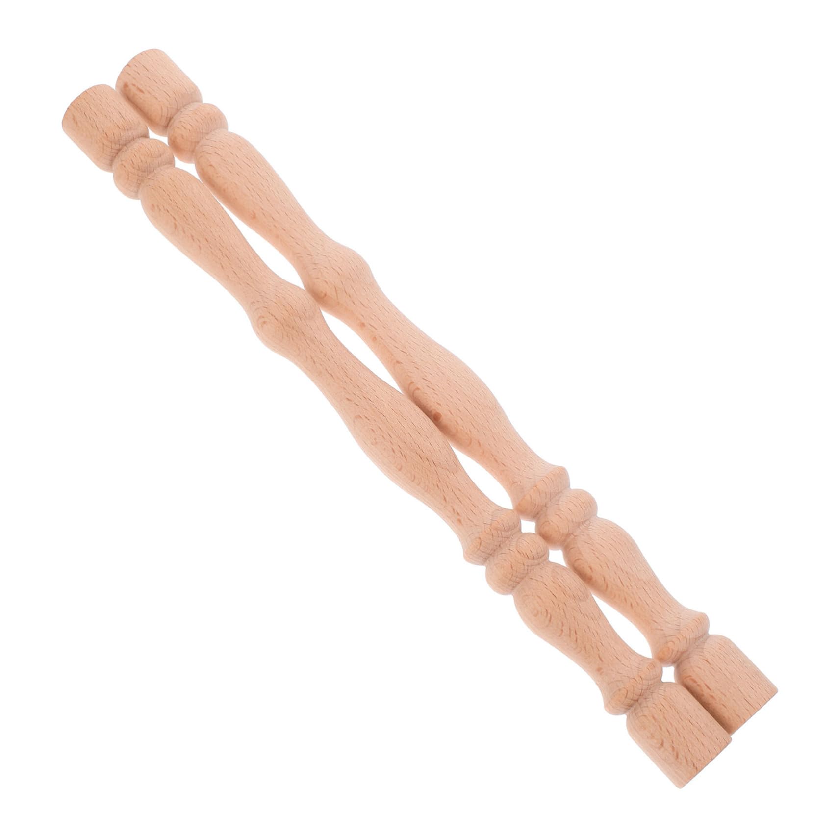 16 Pcs Decorative Wooden Spindles Balusters For Staircase