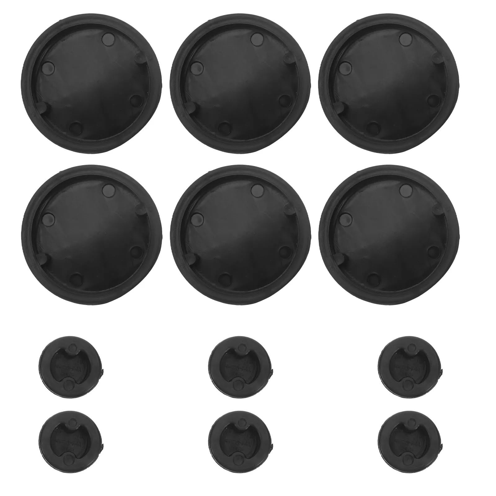 120 Pcs Airtight Drum Cap for 200L Oil Barrel Seal Lids Leakproof Plastic