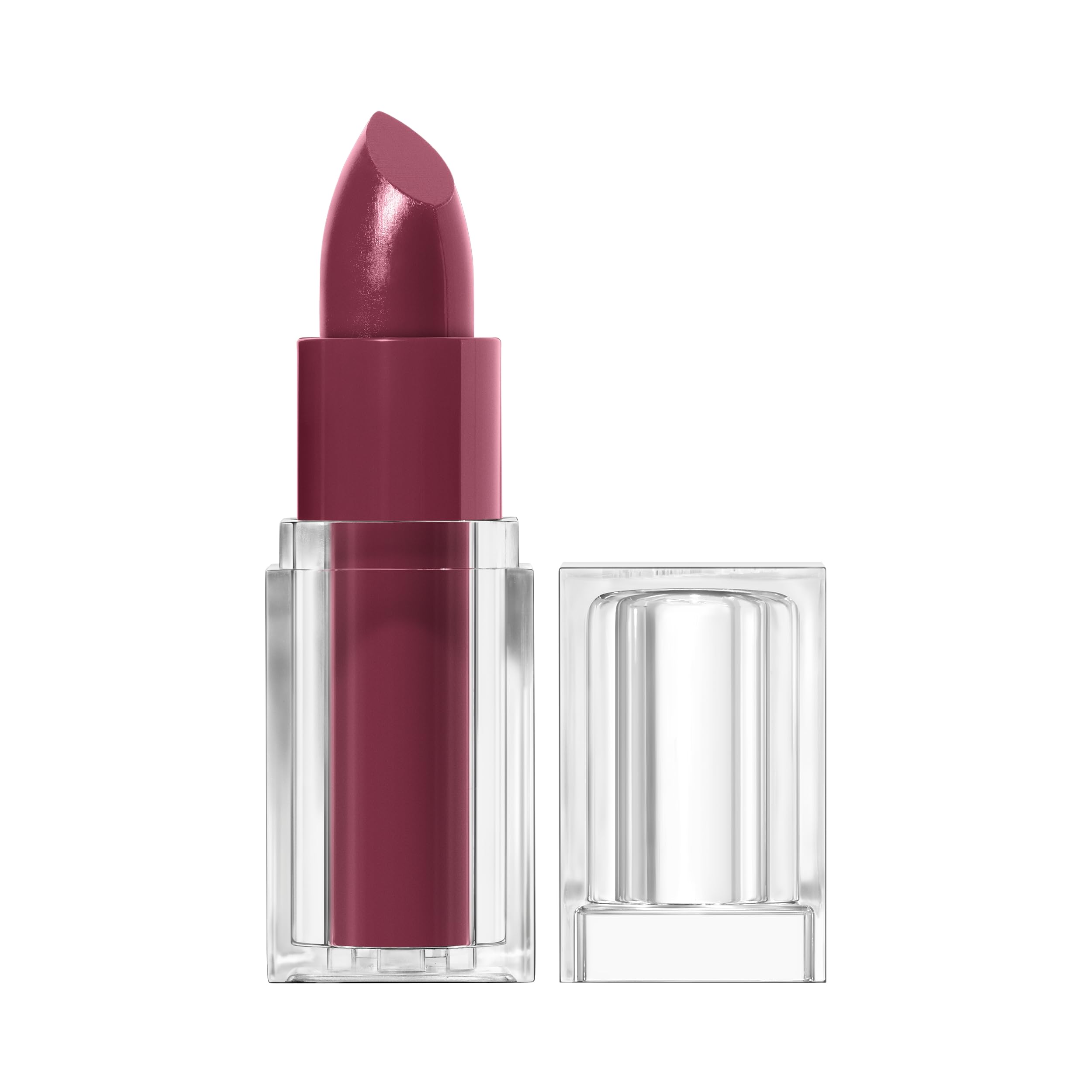 Clean Lip Color, River Plum, Satin Finish, Squalane, Avocado & Aloe, Carmine-Free, Non-Drying, 0.12oz