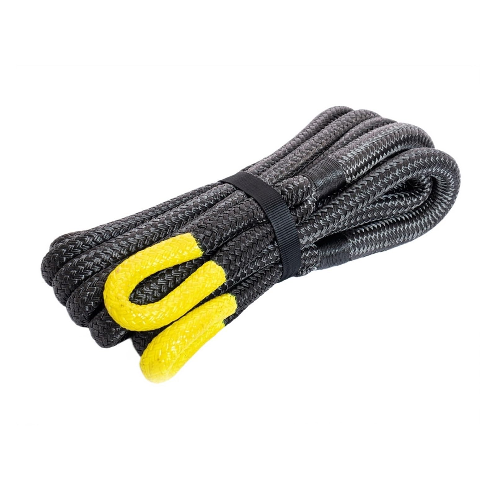 Cuerda del Cabrestante de 22mm x 6m Nylon Negro de 12000kg para Remolque ATV