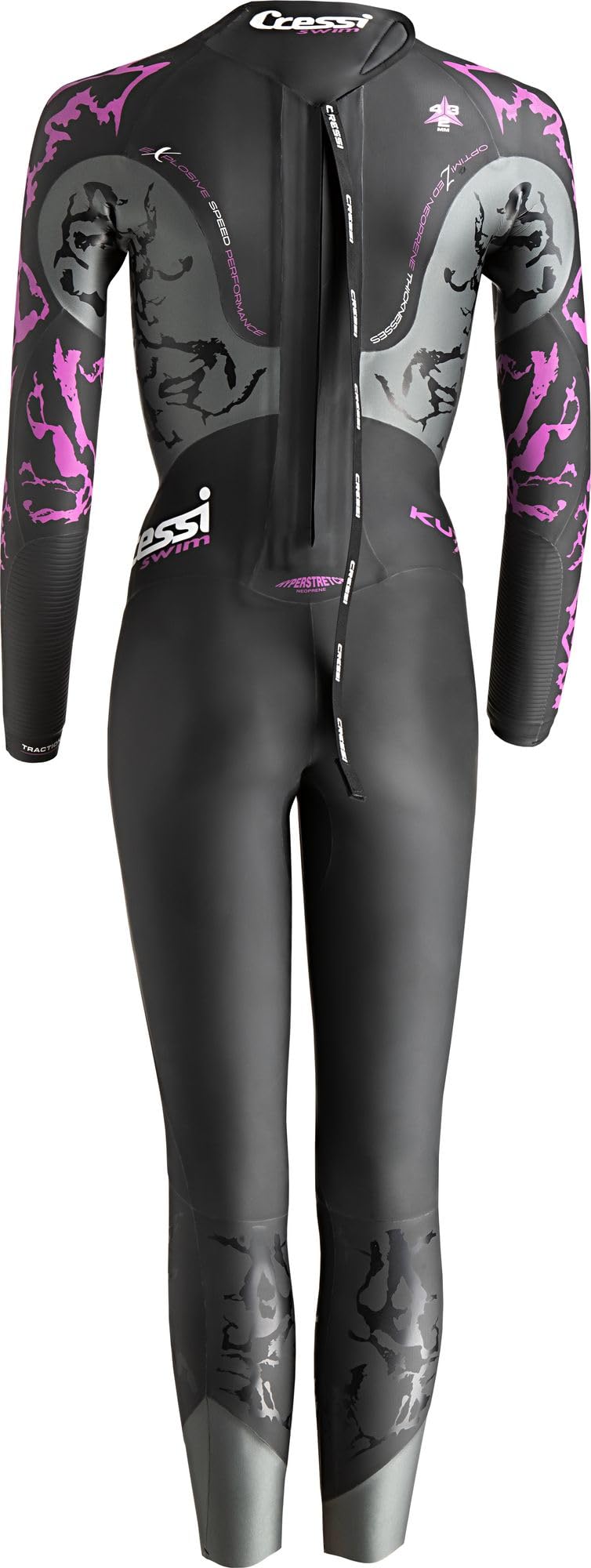 Cressi Kuwae Lady Monopiece Swimsuit 2/3/4mm Traje de baño monopieza, Mujeres