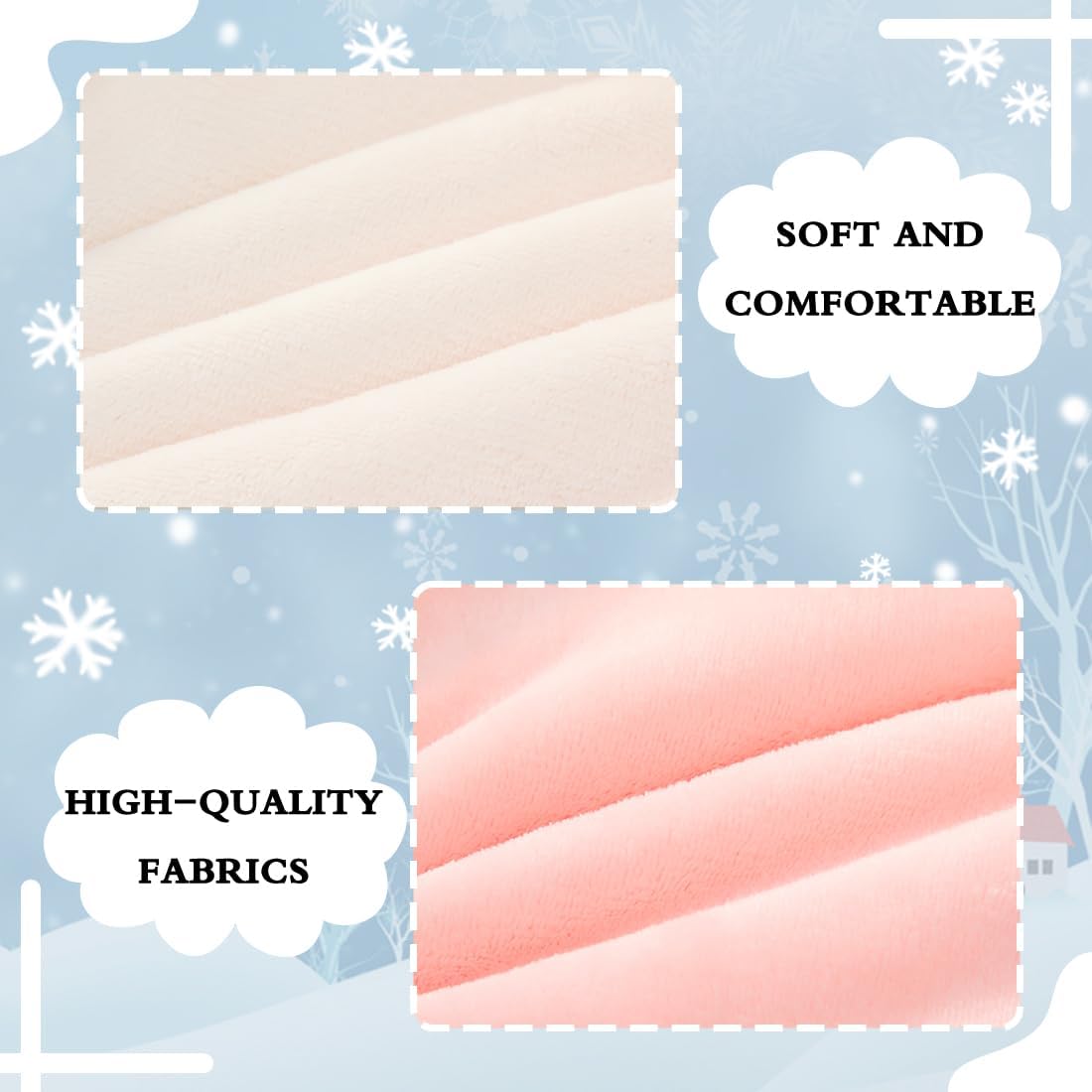 Fairy Baby Newborn Baby Snowsuit Bear Suit Romper Winter Warm Coat Infant Fleece Footie Jumpsuit for Girls Boys 0-18M - Image 8