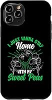Vista 10 de iPhone 15 Sweet Peas Gardener Soil Flower Food Sweet Peas Lover Case