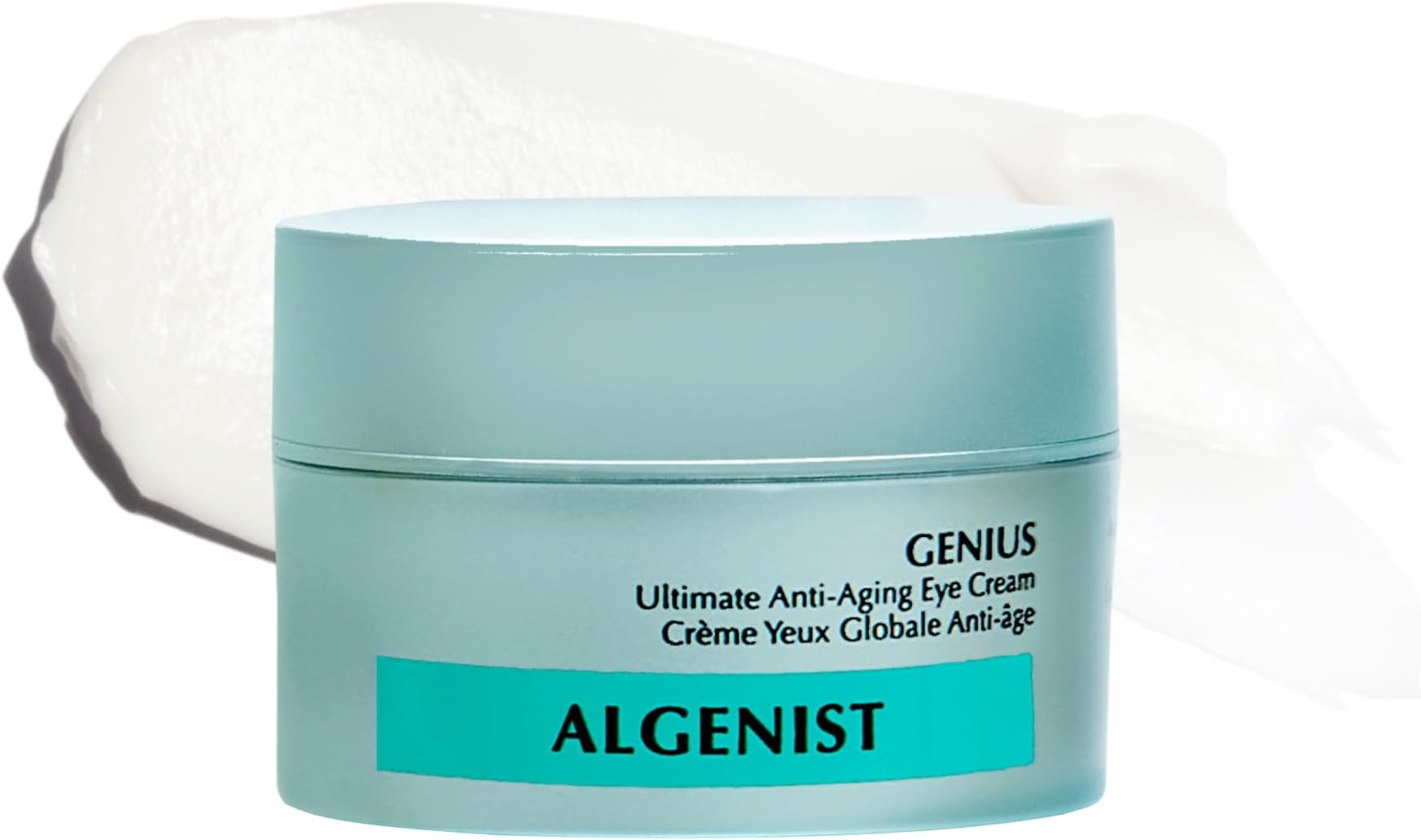 GENIUS Ultimate Anti-Aging Eye Cream - Firming Under Eye Cream with Vegan Collagen + Microalgae Oil - Helps to Visibly Plump, Smooth and Restore Radiance To Delicate Eye Area (15ml)