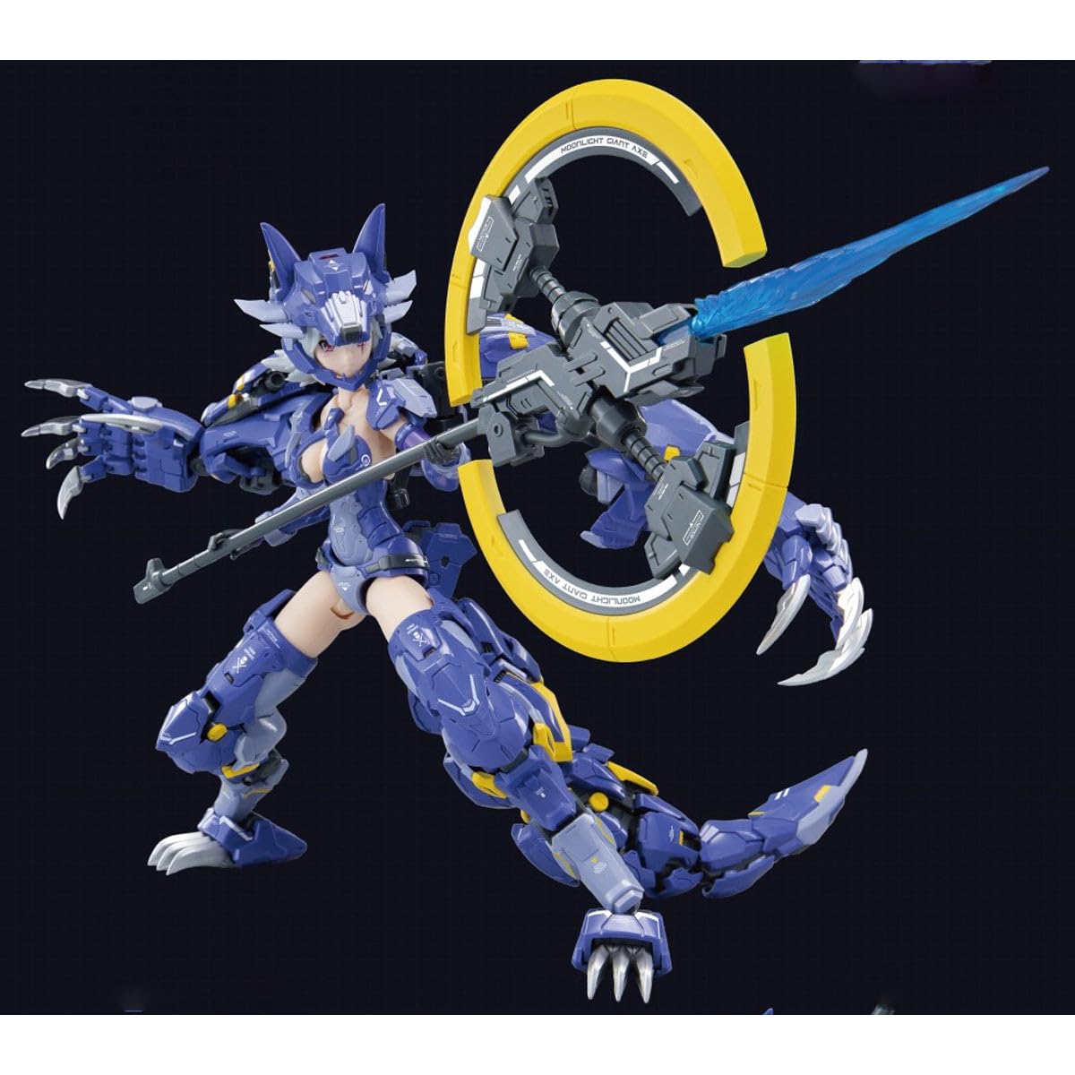 HIPLAY Eastern Model FENRIR Mecha Girl Wolf Girl Model Kit 1/12 Skali