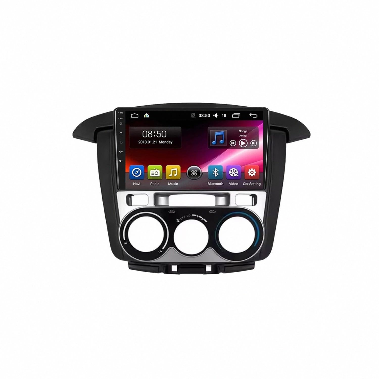 Autoradio touchscreen display para Toyota Innova con bluetooth y mapas integrados 8