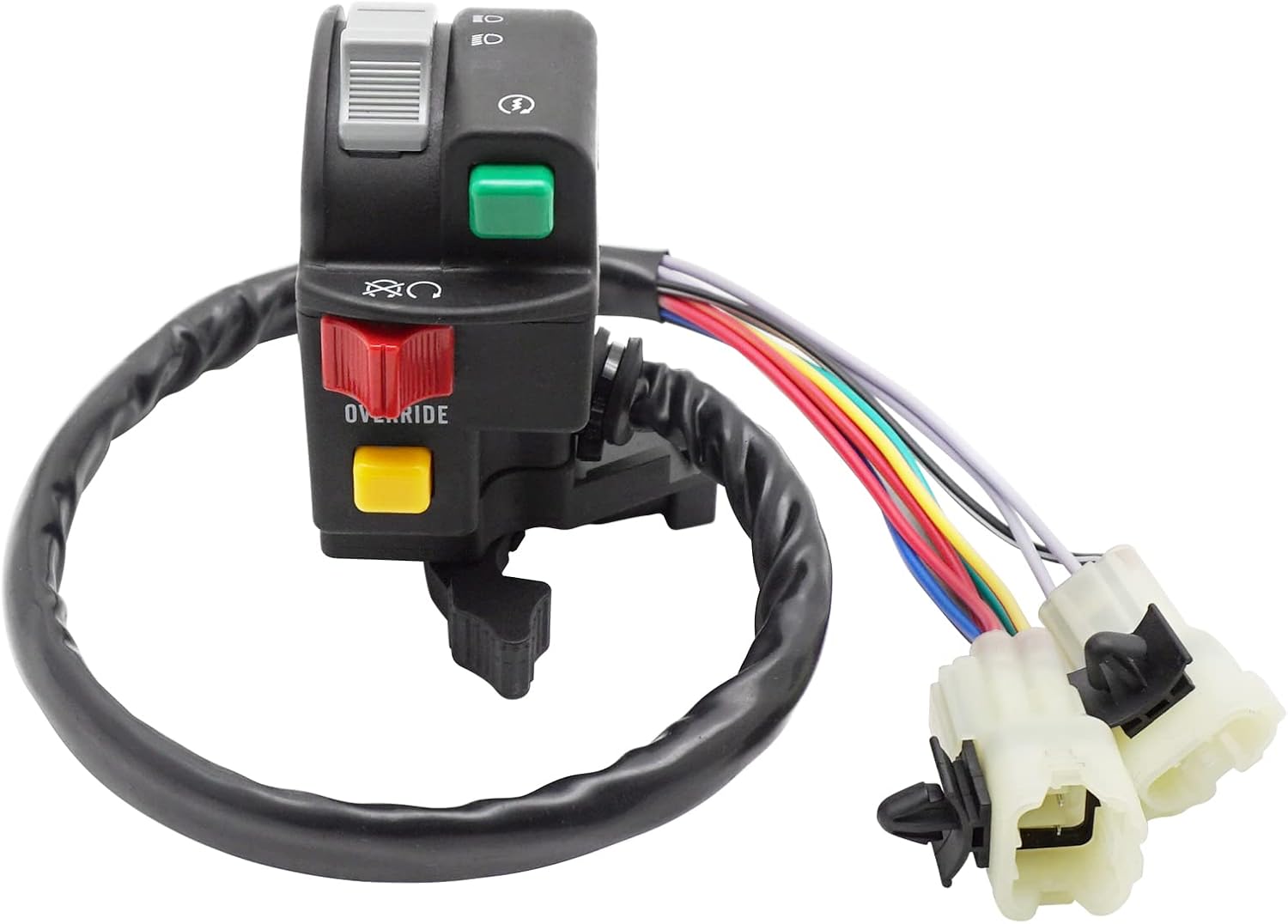 M MATI Left Handlebar Switch Start Stop Headlight for Bombardier Can Am Outlander 330 400 2003-2008 710000311
