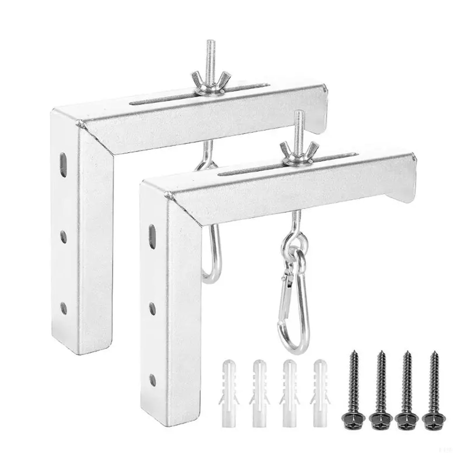 Soporte De Pared para Pantalla ProyeccióN Pantalla de proyector montada en la Pared Universal, Pantalla proyectores Ajustable, Soporte Techo for configuración Cine casa(White)