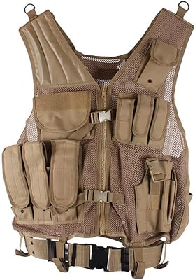 Fox Outdoor 65-22785 Big & tall Mach 1 Tactical Vest Coyote