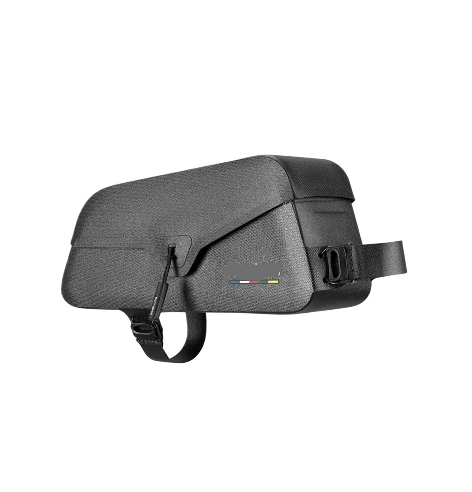 Borsa for tubo superiore e inferiore impermeabile for bicicletta da 1 pezzo | Conserva il telefono e piccoli oggetti for il ciclismo all'aperto.(Black-0.9L)