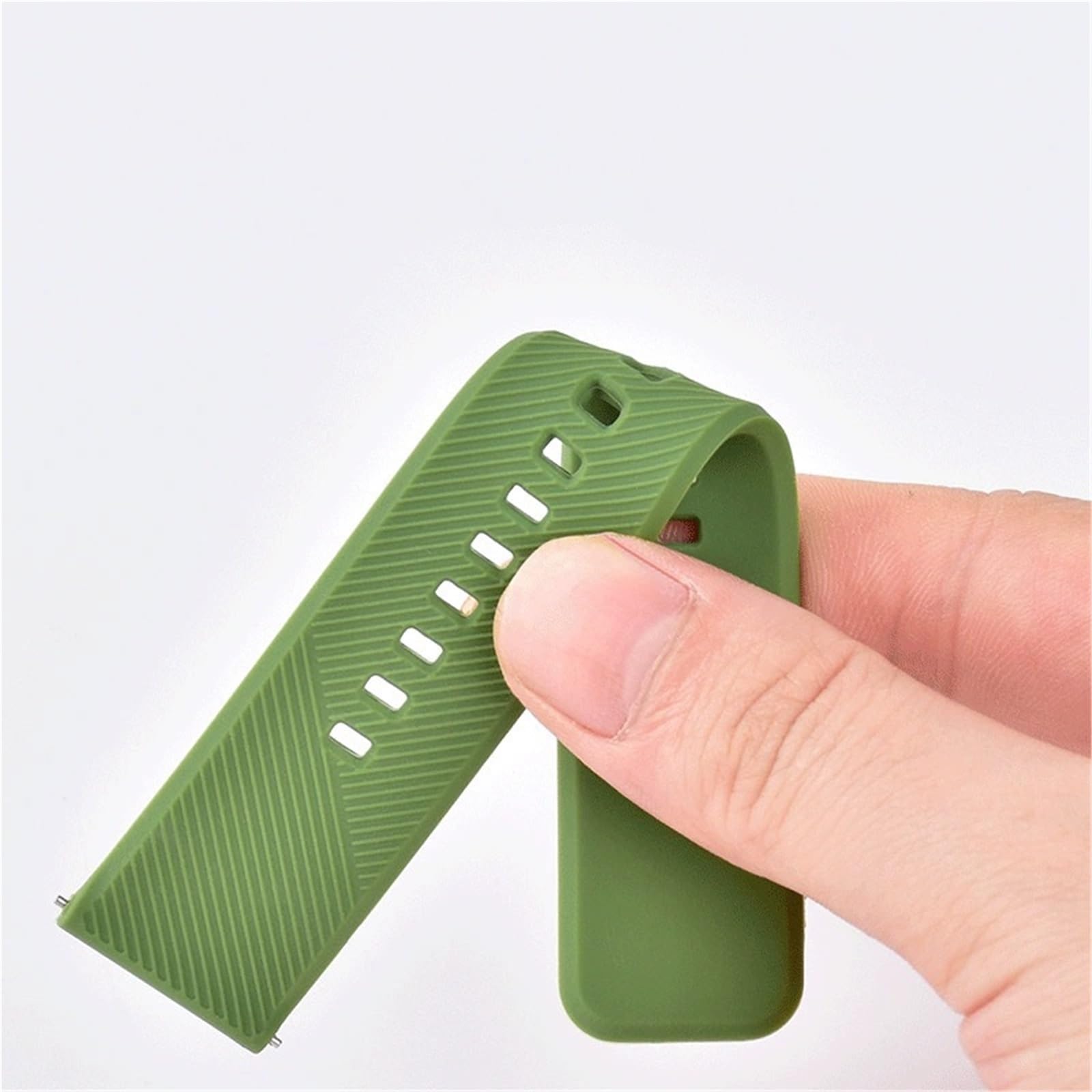 Silikonowy pasek do zegarka, gumowy pasek z szybkim zapięciem, 18 mm, 19 mm, 20 mm, 21 mm, 22 mm, miękki, sportowy, uniwersalny, kolorowy pasek do zegarka, 19 mm