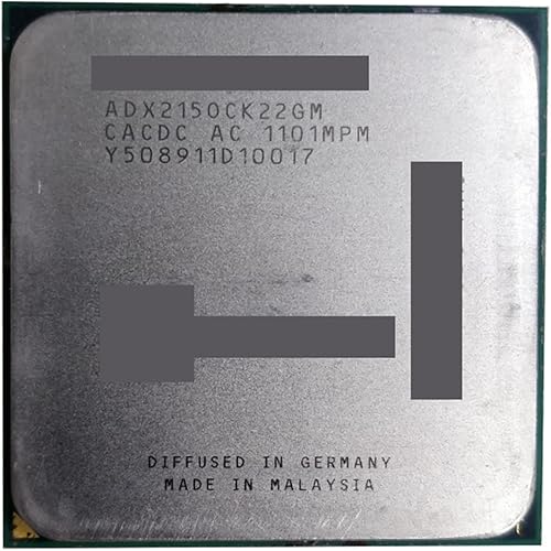 CPU II X2 215 2.70 GHz Dual-Core CPU Processor ADX215OCK22GQ ADX215OCK22GQ Socket AM3 Responsive and Powerful