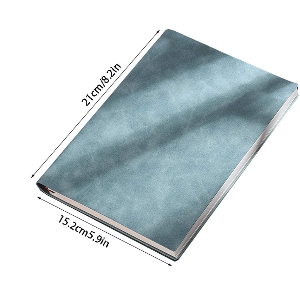 A5 PU Notebook Soft Leather Diary Grube Journal Strony wewnętrzne są pustymi stronami z wygodnym wkładaniem piórem