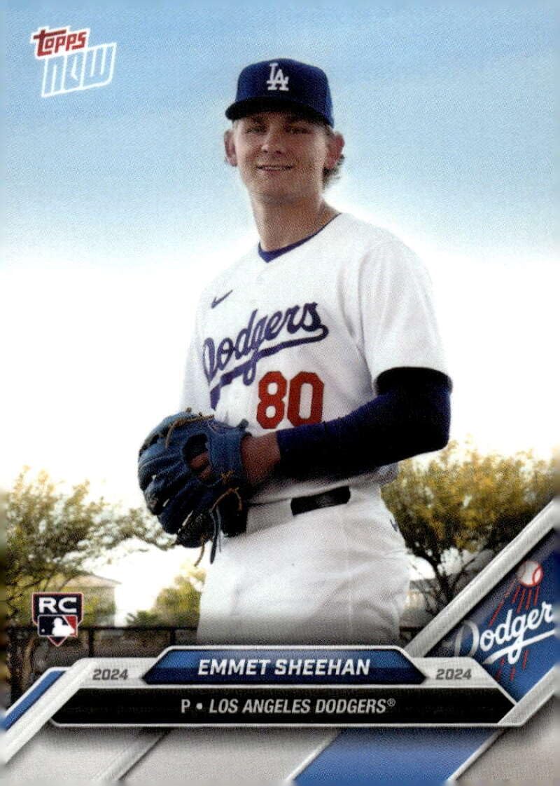 Amazon.com: EMMET SHEEHAN RC 2024 Topps NOW Road Opening Day #275