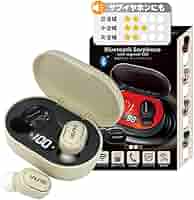 Amazon.co.jp: ワイヤレスイヤホン bluetooth イヤホン