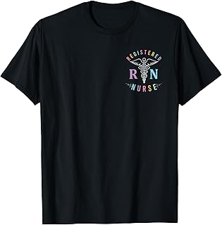 Registered Nurse Retro RN Nursing Hospital RN Staff Nurse T-Shirt