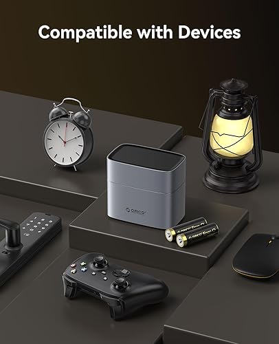 Miniatura 6 de ORICO Baterías recargables AA Litio 8 Pack con cargador rápido, 1.5V, 2300mah